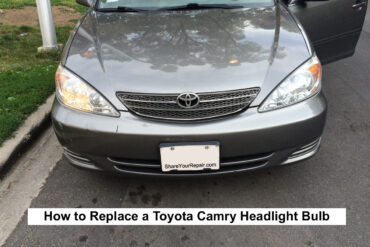 How to Replace Headlight Bulb Toyota Camry 2001-2006