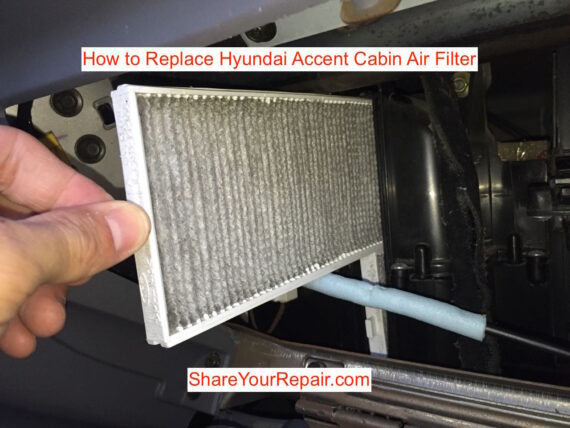 How to Replace Hyundai Accent Cabin Air Filter