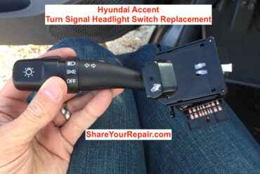 How to Replace Hyundai Accent Turn Signal Headlight Switch