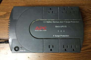 An APC Back-UPS ES 500 that needs a little modification