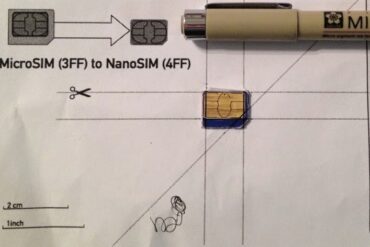 How to Cut a Micro Sim into a Nano Sim