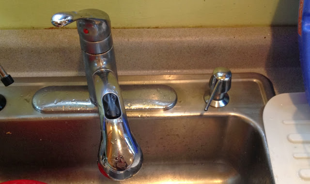 How to Replace a Sink-Mounted Soap Dispenser Without Putting a Wrench on the Nut
