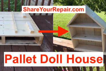 Pallet Doll House