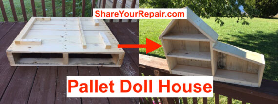 Pallet Doll House