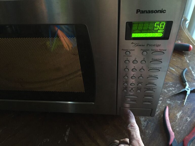 How to Repair Panasonic Genius Prestige Microwave Door Latch Issues