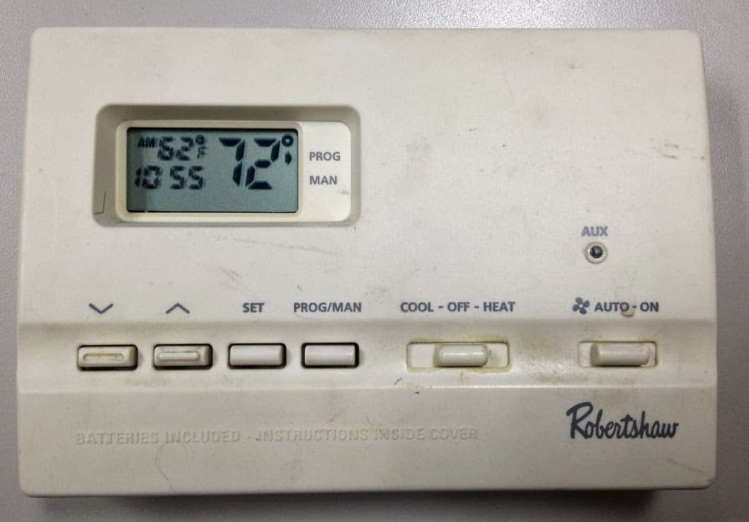 How to Program a Robertshaw 9615 Thermostat · Share Your Repair