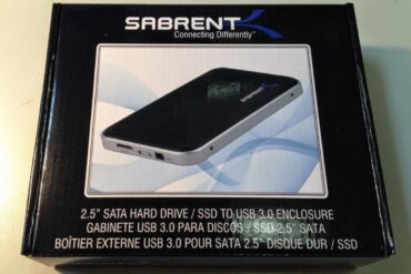 Sabrent USB 3.0 To 2.5-Inch Sata Aluminum Hard Drive Enclosure Case Installation Instructions and Review
