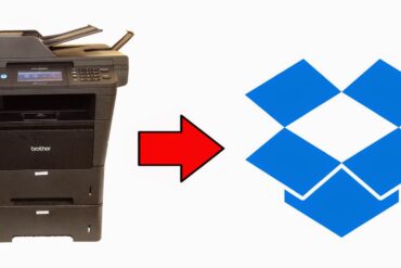 How to Scan Files to Dropbox
