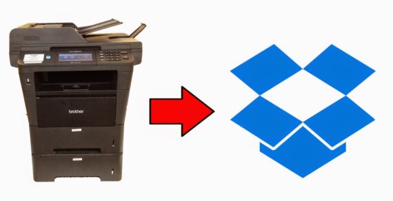 How to Scan Files to Dropbox