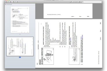 How to Rotate Individual Pages in a pdf on a Mac