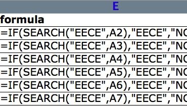 How to Use the SEARCH Function in Excel For Conditional Results