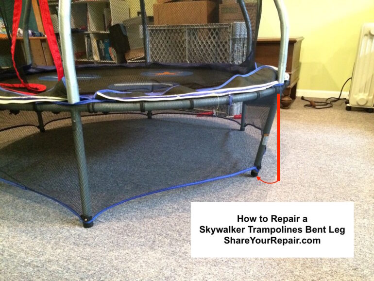 Skywalker Trampoline With Bent Leg