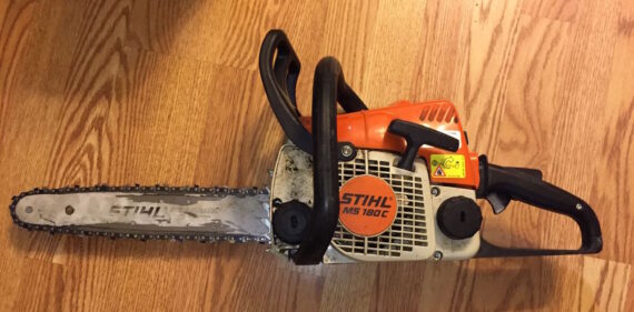 Stihl MS180C Chainsaw Trigger Repair
