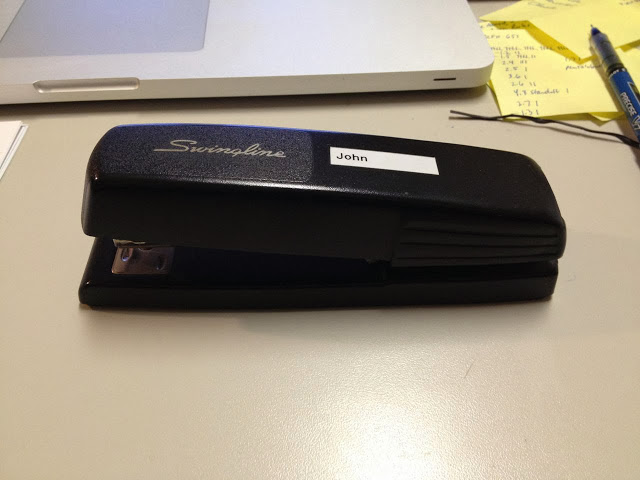 Swingline Model 545 Stapler with a broken rebound spring