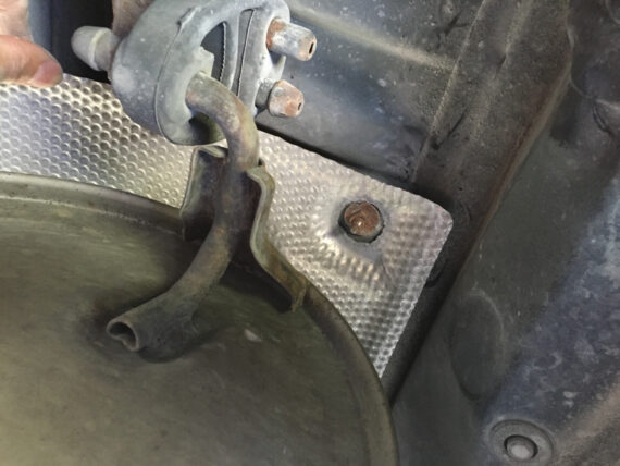 How to Repair Toyota Sienna Rear Exhaust Heat Shield Rattle · Share ...