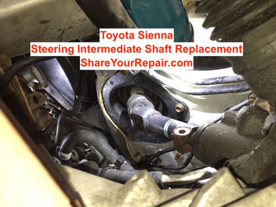 Sienna Steering Intermediate Shaft Replacement