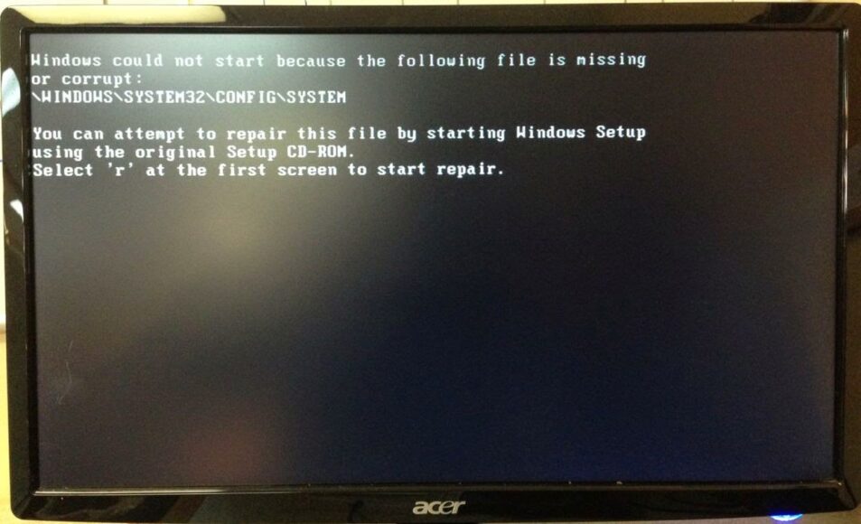 windows 7 corrupt registry windows 7 corrupt registry
